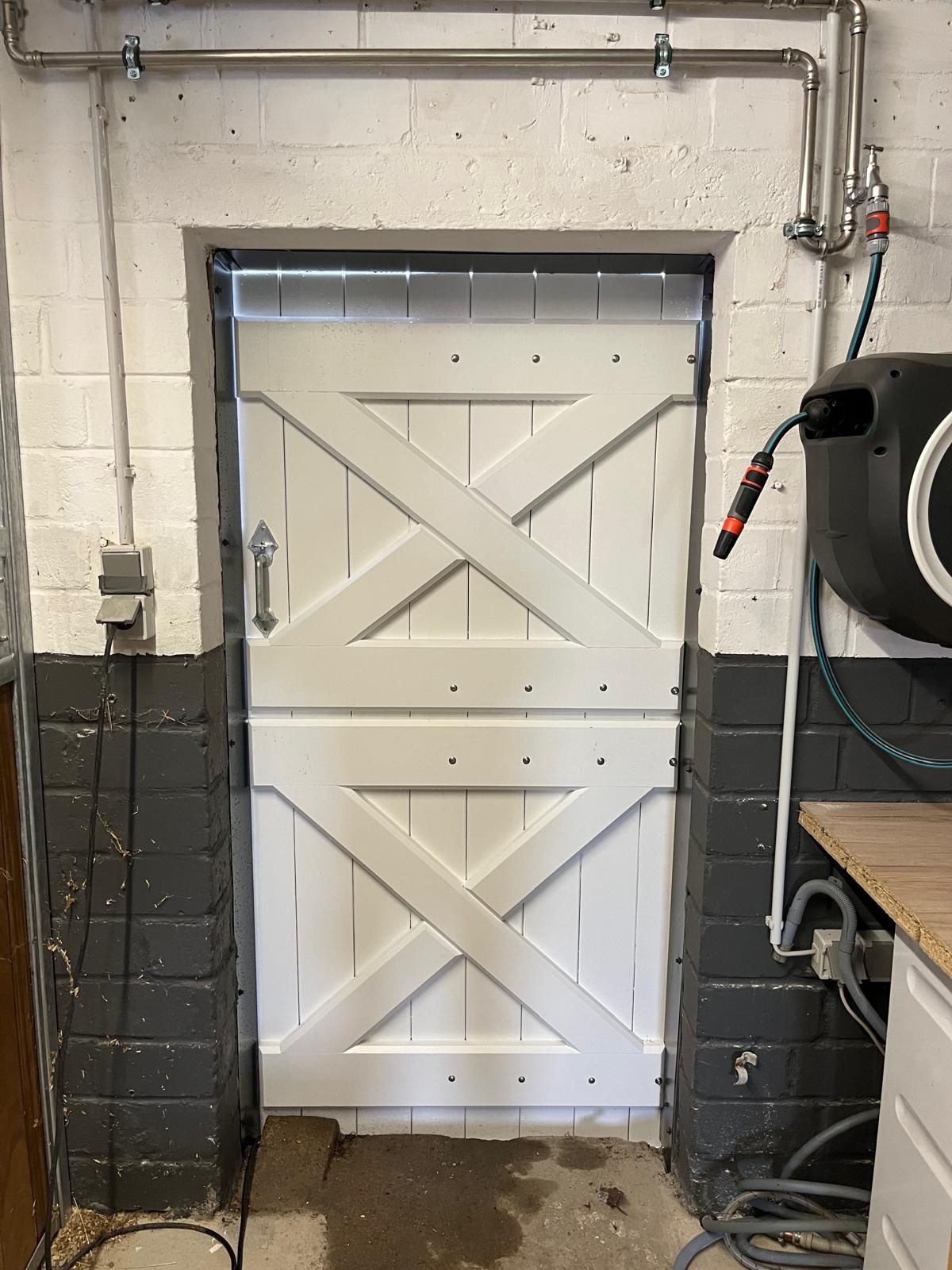 Klampentür von innen