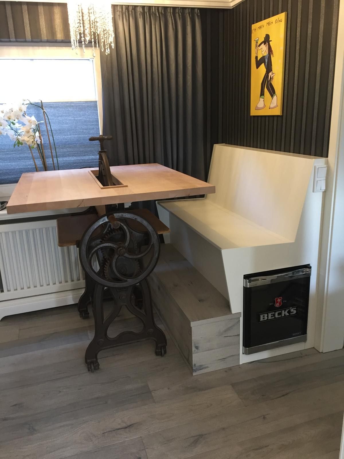 Sitzbank mit Stauraum